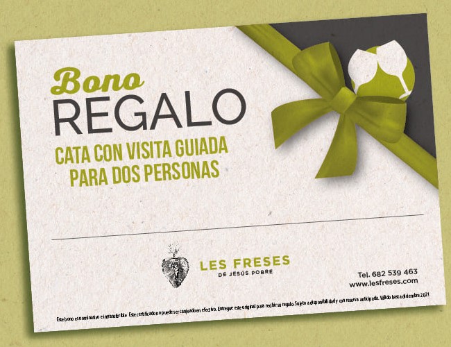 Gift Voucher for visit with tasting for two people (copia)